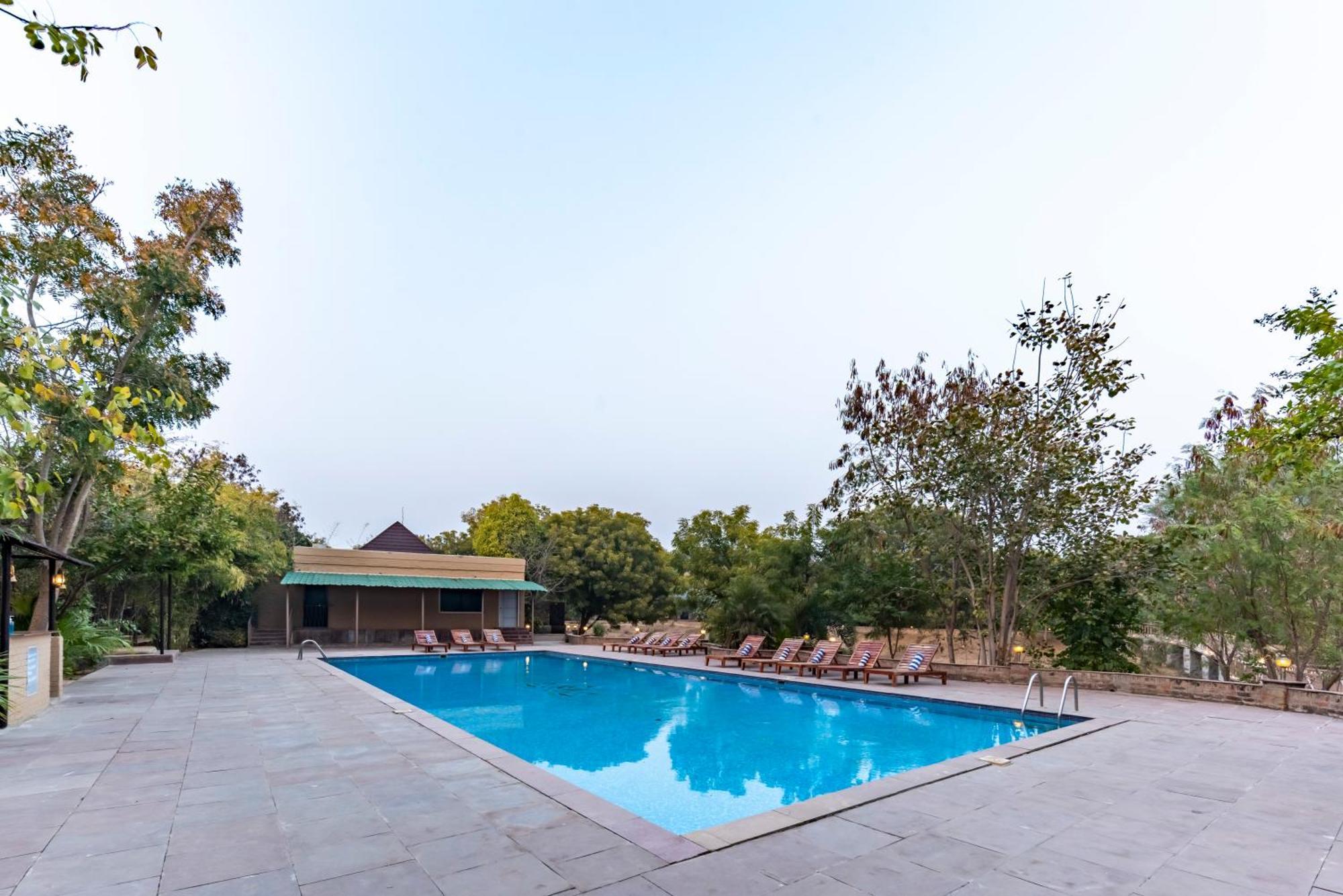 The Vanaashrya Sariska Hotel Tehla Bagian luar foto