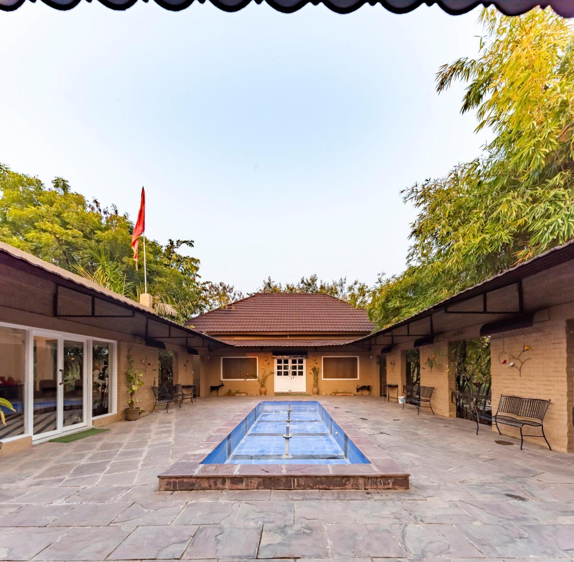 The Vanaashrya Sariska Hotel Tehla Bagian luar foto